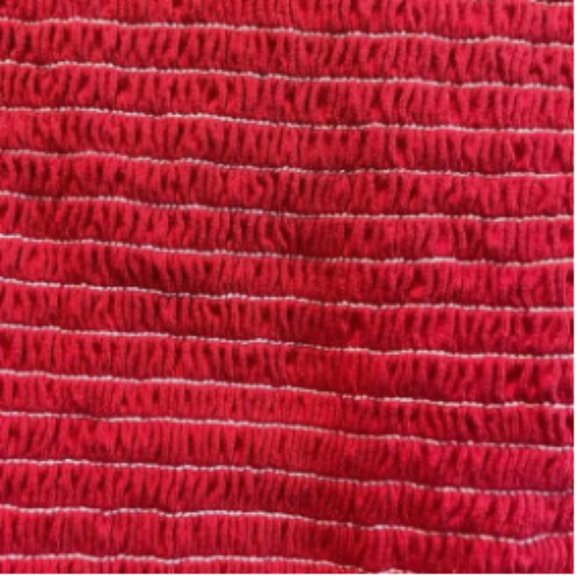 Brandy Melville Red Smocked Tube Top - Picture 3 of 3